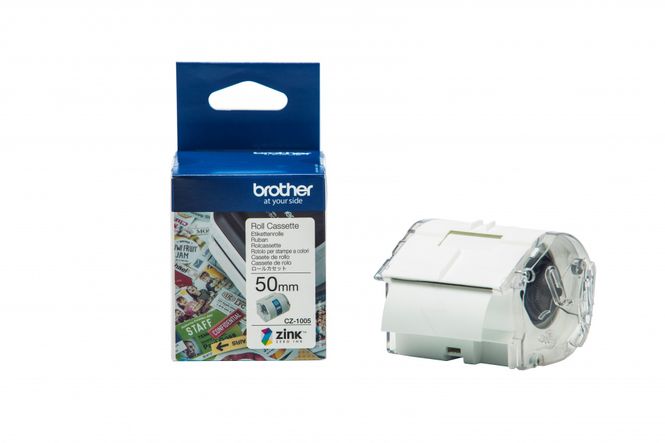 Hovedbilde Brother CZ-1005 tape white 50mm x 5m