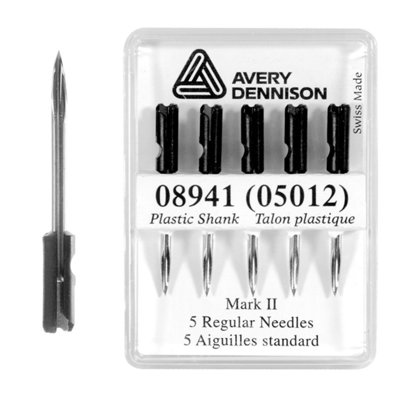 Nåler til Avery Dennison standard 5pk.