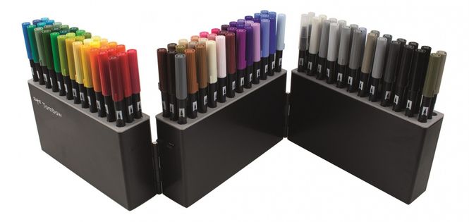 Hovedbilde Tombow ABT Dual Brush display eske (108)