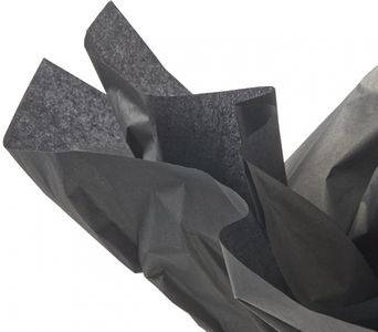 Silkepapir 480 ark 50x75cm sort