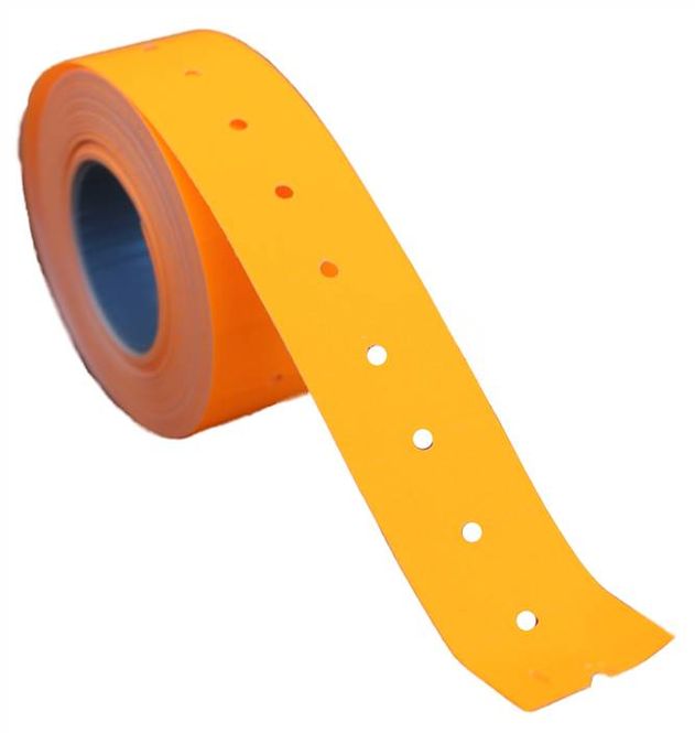 Hovedbilde Motex etikett orange 21x12mm