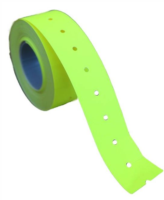 Hovedbilde Motex etikett gul 21x12mm