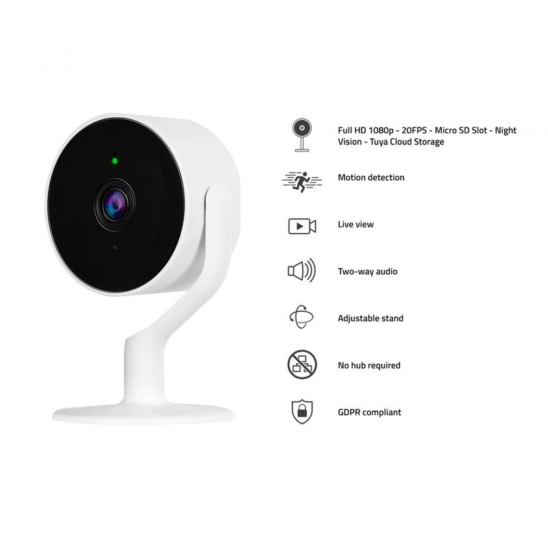 Smart Indoor Camera (EU), White