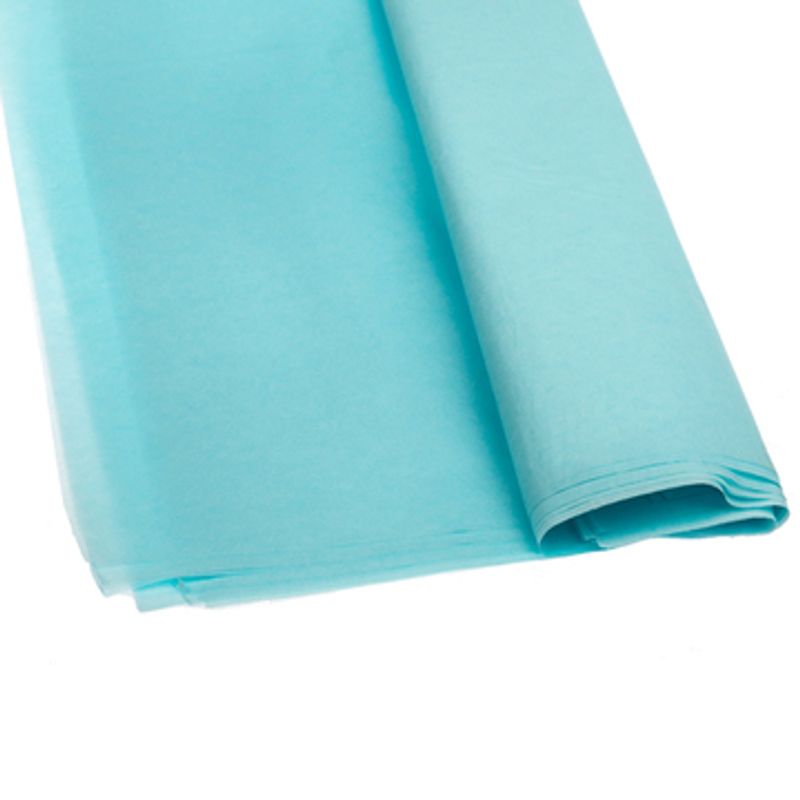 Silkepapir 480 ark 50x75cm lysblå