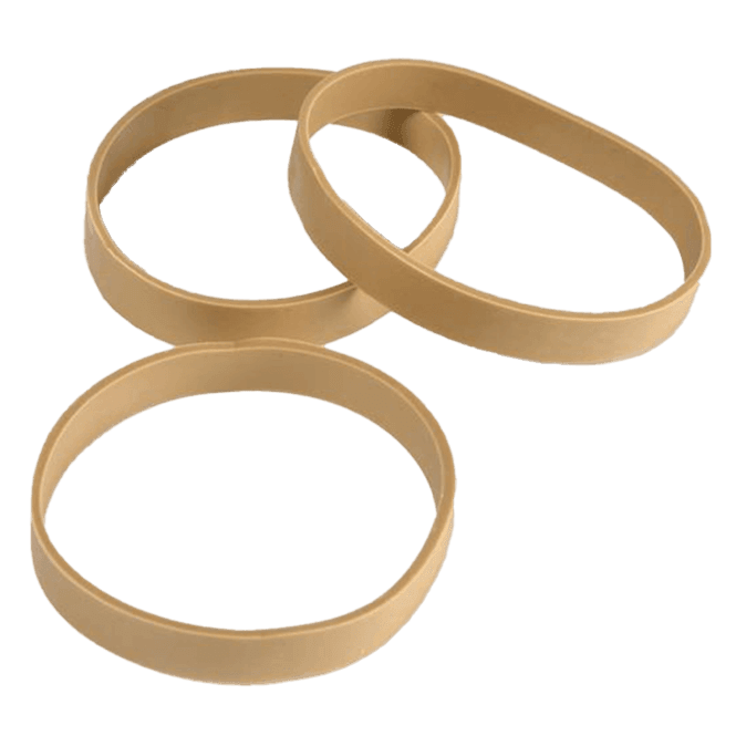 Hovedbilde Gummistrikk nr.75 100x9mm 500g (197 stk)