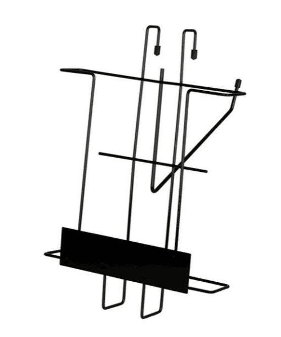 Hovedbilde Brosjyreholder sort A4