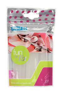 Hovedbilde Lim 7mm transparent Rapid