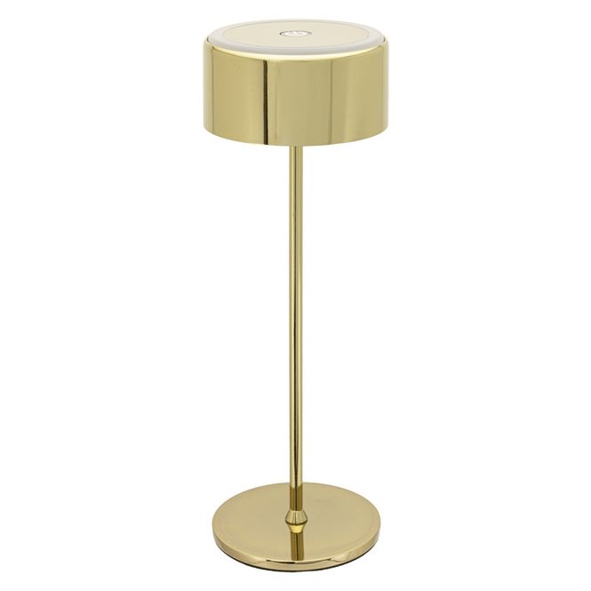 Hovedbilde Bordlampe LED oppladbar Gull 10 stk.
