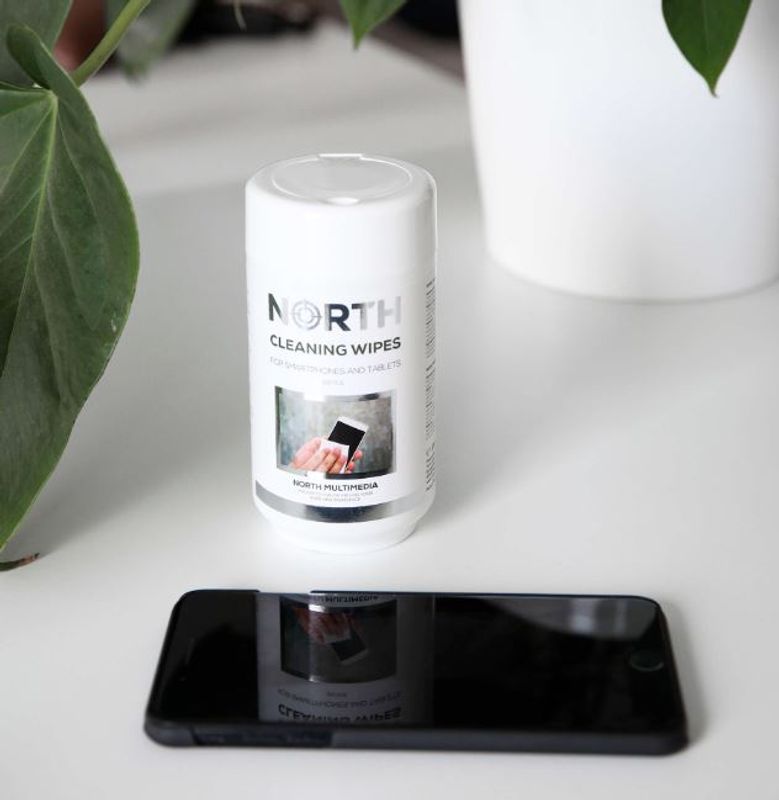 Rengjøringskluter mobiltelefoner og nettbrett 100 stk.
