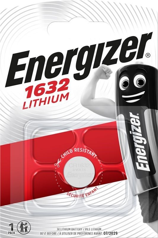 Batteri 3V CR1632 Lithium 