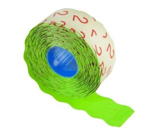 Hovedbilde Meto etikett fl. gr&oslash;nn 32x19 G2