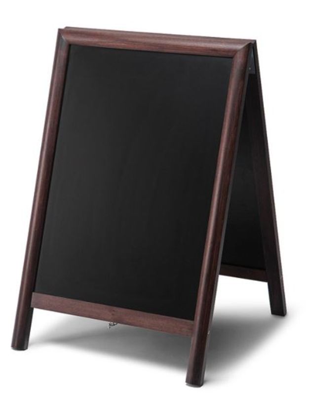 Gatebukk 55x85cm mørk brun