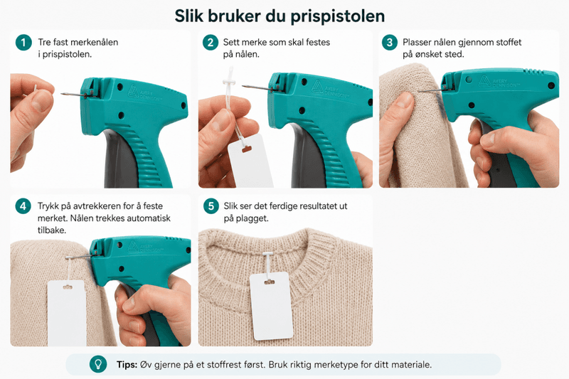 Prispistol Avery Dennison Mark III standard nål 