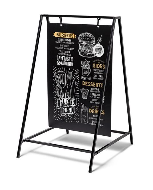 Hovedbilde Gatebukk A-Swing 50x70cm  sort