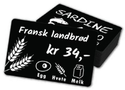 Komplett printerpakke matmerking