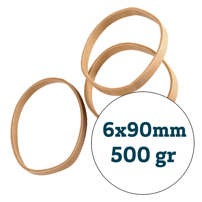 Hovedbilde Gummistrikk nr.64 90x6mm (500g)