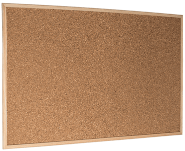 Korktavle 40x60 cm treramme øko modell Esselte