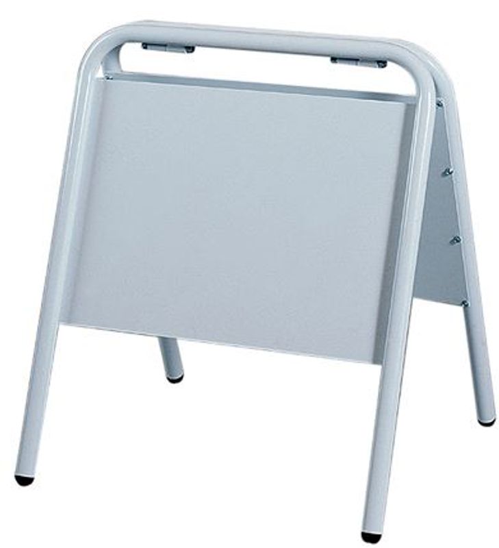 Meglerbukk A3 hvit hvit bakplate