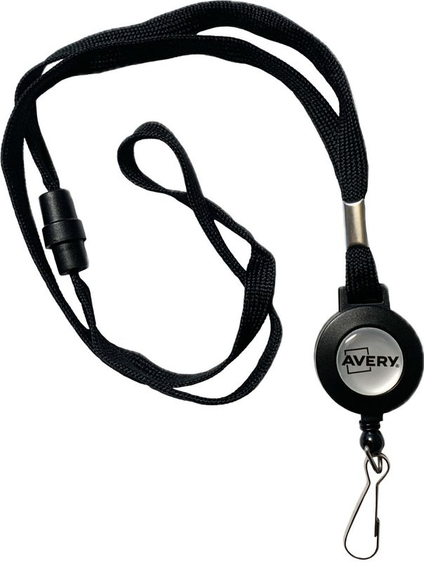 Nøkkelbånd med Yo-Yo sort 10 stk.