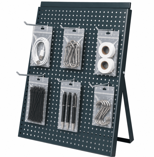 Hovedbilde Bord / gulvdisplay hullpanel 38 x 50cm.