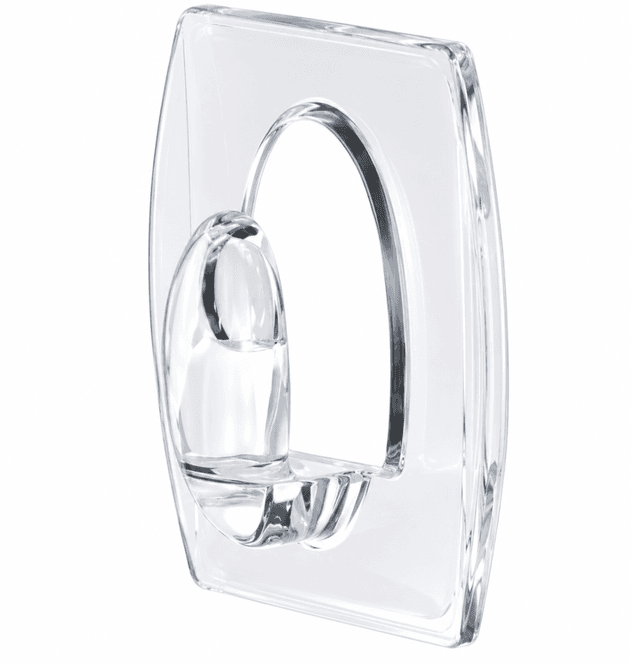 Hovedbilde Mini Clear kroker med Clear strips 6 kroker og 8 ...