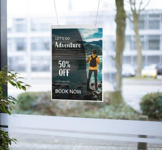 Plakatlomme A4 med maljer – antirefleks 10 stk.