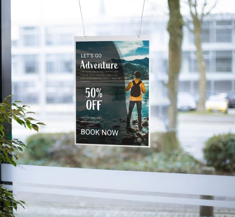 Plakatlomme A4 med maljer – antirefleks 10 stk.