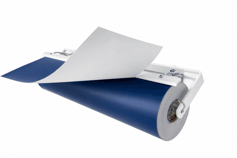Rullholder for gavepapir 40 cm – under disk/bord eller på vegg.