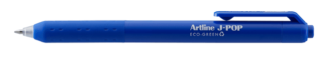 Hovedbilde Gel Pen 0,7mm J-POP ECO-GREEN blå Artline 12stk.