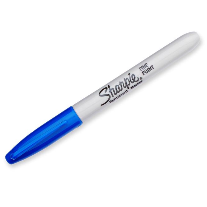 Hovedbilde Tusj 1mm fine blå 12 stk. Sharpie