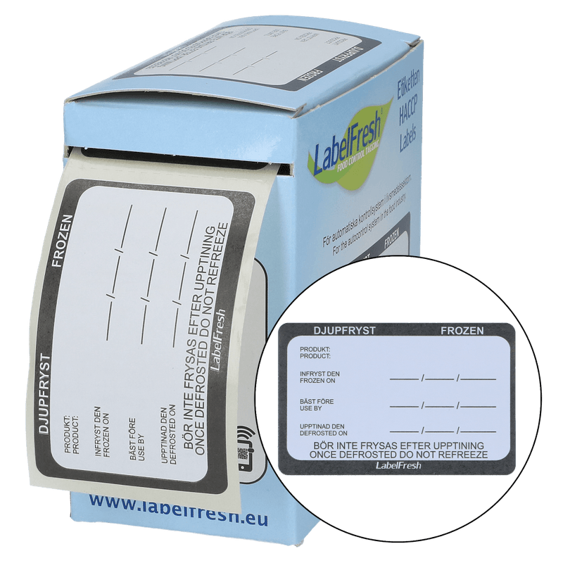 ETIKETT DYPFRYST 70x45MM 500 stk.