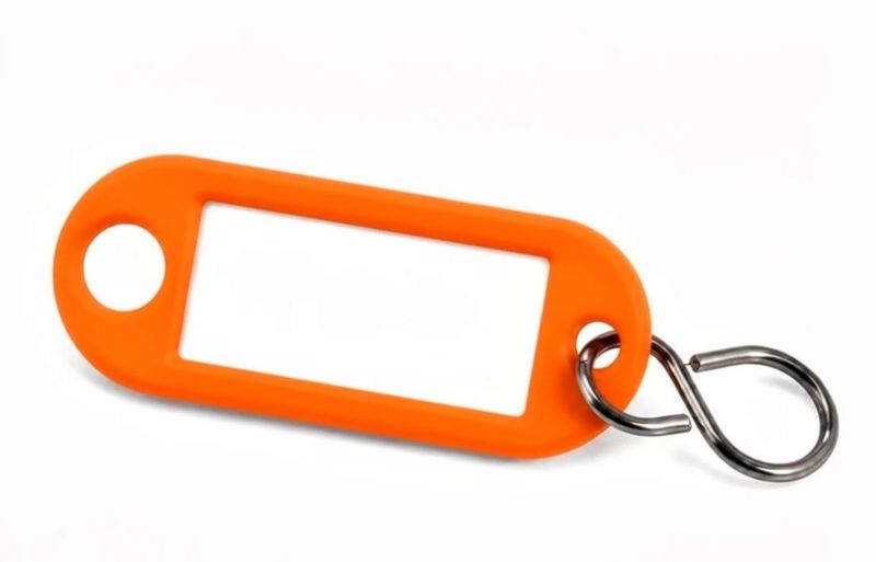Nøkkelbrikke orange 100 stk.