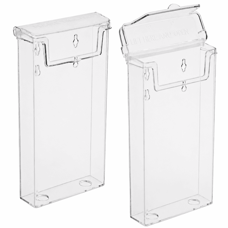 Brosjyreholder utendørs 1/3A4 (99x210mm) Taymar