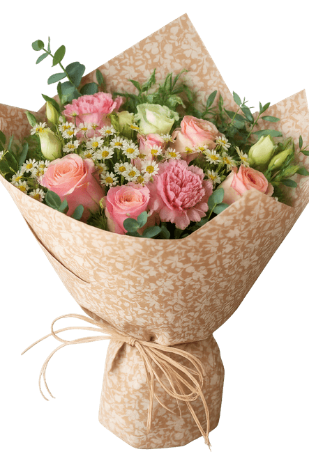 Hovedbilde Blomsterpapir malva hvit ark 50x70 cm 15kg.