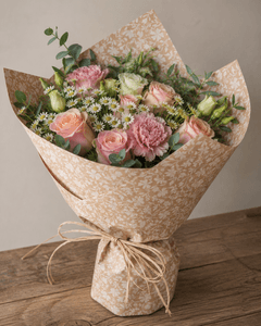 Blomsterpapir malva hvit ark 50x70 cm 15kg.