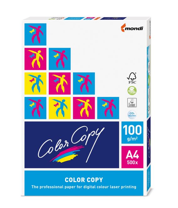 Hovedbilde Kopipapir A4 100g ColorCopy 500 ark.