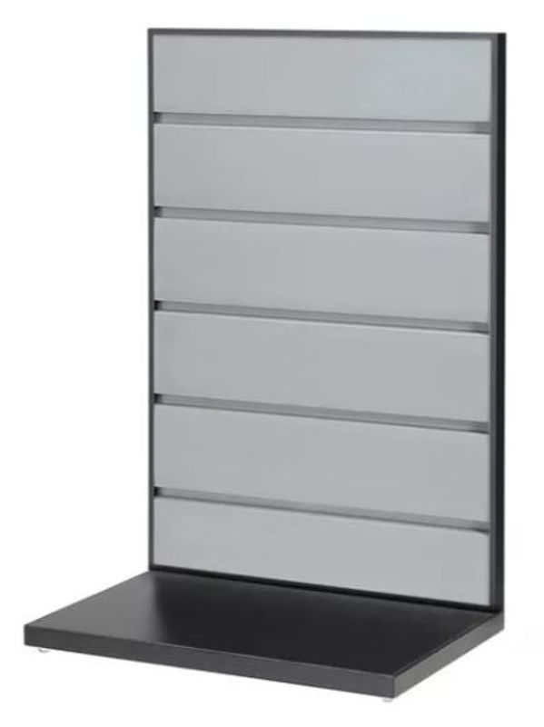 Borddisplay lys grå RAL7035