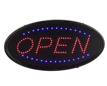 LED skilt OPEN