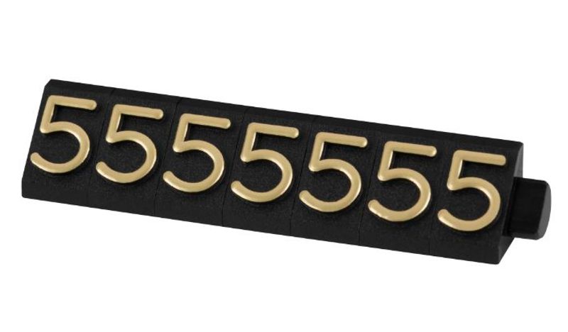 Prismerker midi gull