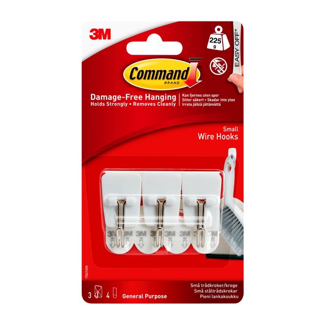 Hovedbilde Command Small Wire Hooks