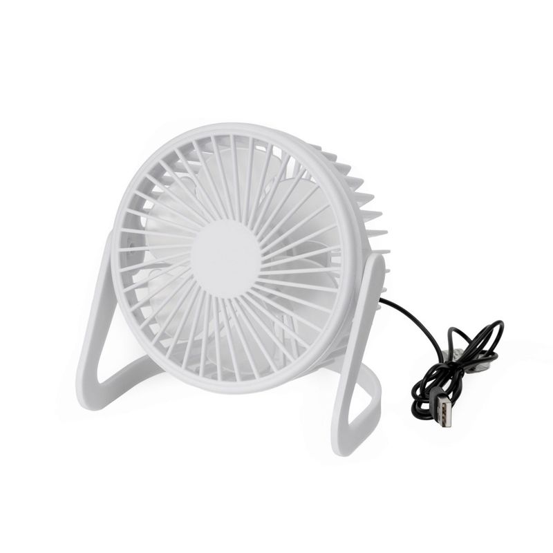Vifte bord USB hvit